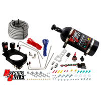 Nitrous Outlet GM Truck Holley Hi-Ram 102mm Throttle Body Hard-line Plate Plate