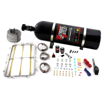 Nitrous Outlet GM Holley Hi-Ram Single Stage Intake Spacer Plate System - Gas/E8