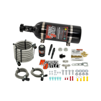 Nitrous Outlet Dry Dual Nozzle Boost-N-Juice System (50-300 HP)(5lb Bottle), 00-
