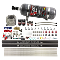 Nitrous Outlet 10 Cylinder Direct Port System - Two .122 Nitrous Solenoid/Two .3