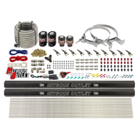 Nitrous Outlet 10 Cylinder Direct Port System - Two .122 Nitrous Solenoid/Two .3