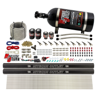 Nitrous Outlet 10 Cylinder Direct Port System - Two .122 Nitrous Solenoid/Two .3