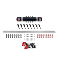Nitrous Outlet Black Widow Solenoids Forward System - Jetting Is Not Included, 0