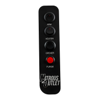 Nitrous Outlet Dodge 2009-2011 Challenger Console Switch Panel - System Arm/Purg