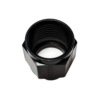 Nitrous Outlet 10AN Black B-Nut, 60-57300-BLK-10