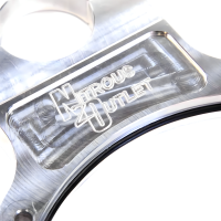 Nitrous Outlet Billet Bar Mount Heated Bottle Bracket  - 1-3/4" Bar, 00-32059-H