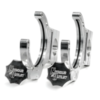 Nitrous Outlet Billet Bar Mount Fire Supression Bottle Brackets - 1-1/4" Bar, 00