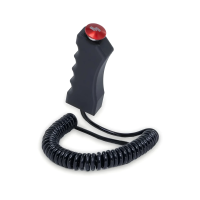 Nitrous Outlet Quick Fire Pistol Grip Logo Momentary Mushroom Cap Push Button wi