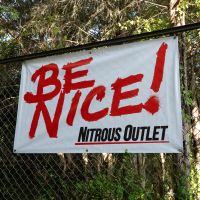 Nitrous Outlet Be Nice Banner - 60" x 36", 00-57033