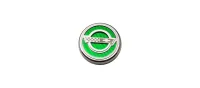 1984-1996 C4 Corvette, Automatic, Cap Cover Set Etched Emblem 5pc Factory Automatic Purple Carbon Fiber