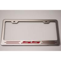 Camaro SS Tag-License Frame- Stainless Steel & Carbon Fiber