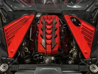 2020-2026 C8 Corvette Painted Engine Bay Compartment Filler Covers