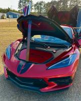 2020-2026 C8 Corvette Frunk Lid Prop - Corvette Text