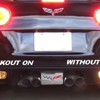 C6 Corvette Acrylic Reverse Light Blackout Kit