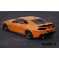 2010-15 Camaro 5th Gen Bakkdraft Quarter Window Louvers, VICTORY RED GCN