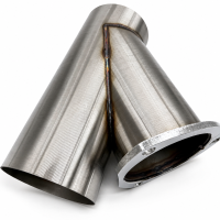 Granatelli 4.00" Y-Pipe ONLY - Stainless Steel-Weld in - 307540-Y