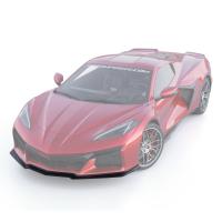 2023+ C8 Corvette Z06 E-Ray Grand Sport Z07 Front Splitter - With Trim Tool