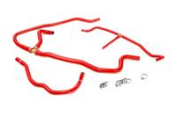 2005–2007 Chevy Corvette LS2 6.0L Heater Hose Kit, Red