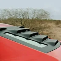 2010-15 Camaro 5Th Gen Tekno 1 Rear Window Louvers/Valance, VICTORY RED GCN