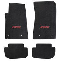 Camaro RS Floor Mats 4 Pc. Set (Red Logo)