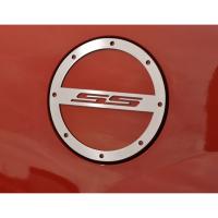 Camaro Fuel Door Trim- Gas Cap Cover - "SS" script