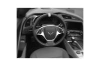 1984-2026 Chevrolet Corvette Steering Wheel Top Center Stripe Marker Decal - Cho