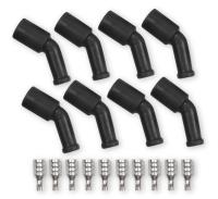 ACCEL 8 mm Boot/Terminal Kit - GM LS-Series/LT-Series - Set of 8 - 135 Degree