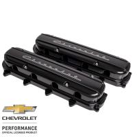 Billet Specialties Stainless Hardware Valve Cover - Chevrolet Script Logo - Pair