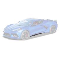 EOS C8 Corvette Z06 Conversion Side Skirts - Carbon Flash, C8 Corvette Stingray