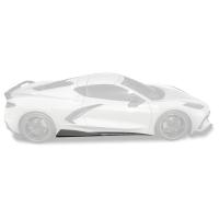 EOS C8 Corvette Dry Carbon Fiber 5VM Side - Carbon Flash, C8 Corvette Stingray