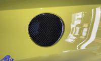 APsis 2020+ C8 Corvette Carbon Fiber Fuel Door - LR-CHE11-45-CX