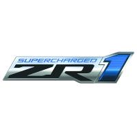 Supercharged Corvette ZR1 Sign - 34" x 8"