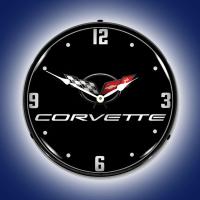 C5 Corvette LED Clock 14"