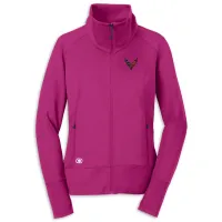 C8 Corvette Women's OGIO Full-Zip Fleece Flush Pink
