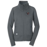 C8 Corvette Women's OGIO Full-Zip Fleece Gear Gray