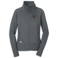 C8 Corvette Women's OGIO Full-Zip Fleece Gear Gray