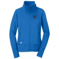 C8 Corvette Women's OGIO Full-Zip Fleece Electric Blue