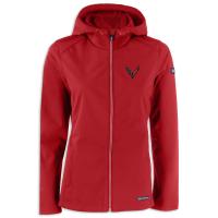 C8 Corvette Women's Full-Zip Jacket - Red