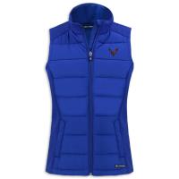 C8 Corvette Women's Soft Shell Vest - Tour Blue