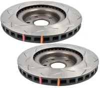 20-26+ Corvette C8 Z51 T3 4000 Rear Rotors (Slotted)(Includes 2) - dba Brakes