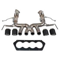 Corvette C8 Z06 Titanium Supersport X-Pipe Exhaust 2023+, OEM Tips