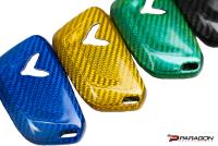 2020-27 C8 Corvette All Models Carbon Fiber Key Cover, Black Carbon