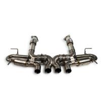 Corvette C8 Z06 Titanium Valved Exhaust 2023+, OEM Tips