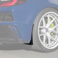 EOS 2022-Up C8 Corvette Z06 XL Extended Rear Mud Flaps Splash - Matte Black