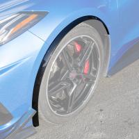 EOS C8 Corvette Stingray Dry Carbon Fiber Side Wheel - Carbon Flash, Front