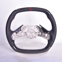 EOS C8 Corvette Carbon Fiber Steering Wheel Black - W / O - ST-C8-20UP-029