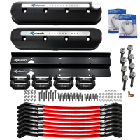 Katech Gen III & IV Wet Sump LS Valve Cover & Coil Relocation Package
