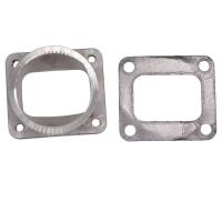 Granatelli Turbo Adapter, Cast. 3.0" V-Band to T4 Housing, Threaded - 540206