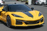 23-26+ C8 Corvette Z06/E-Ray 3-Piece Front Splitter (Carbon Flash) - EOS