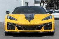 23-26+ C8 Corvette Z06/E-Ray 3-Piece Front Splitter (Carbon Flash) - EOS